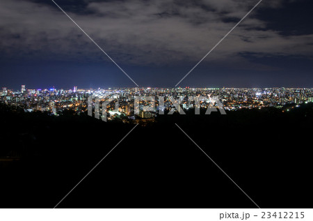旭山記念公園からの札幌夜景 23412215