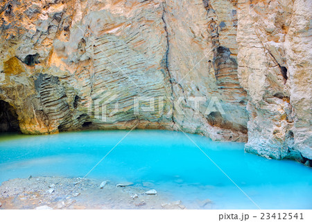 native underground karst mineral lake Proval native underground karst mineral lake Proval 23412541