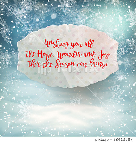 Christmas greeting. EPS 10 23413587