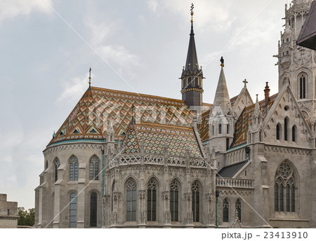 Matthias church in Buda Castle, Budapest, Hungary Matthias church in Buda Castle, Budapest, Hungary 23413910