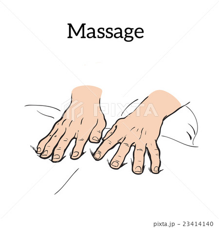 Therapeutic manual massage. Medical therapy Therapeutic manual massage. Medical therapy 23414140