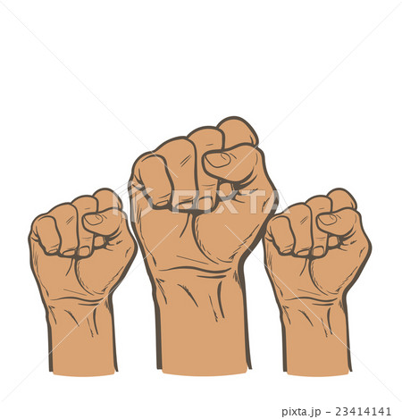 Fist as a symbol of good luck, strength and Fist as a symbol of good luck, strength and 23414141