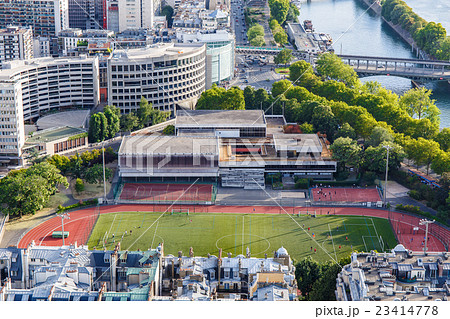 Football field. Aerial view 23414778