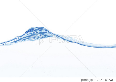 波打つ水のテクスチャーの写真素材