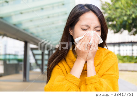 Young Woman feeling unwell Young Woman feeling unwell 23417751