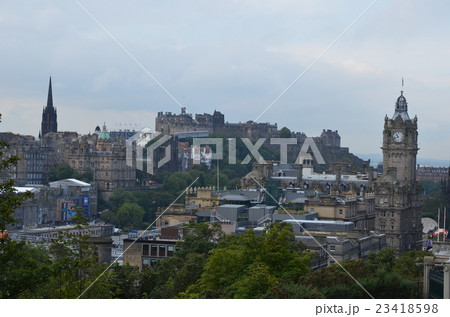 カールトンヒルよりエディンバラ城を望む 23418598