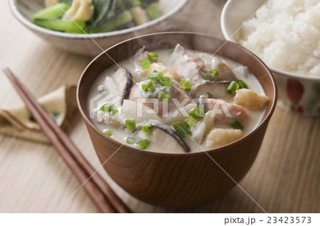 鮭の粕汁 23423573