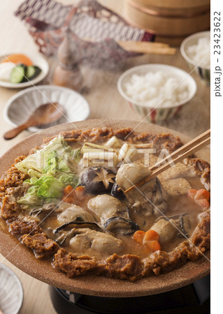 牡蠣の土手鍋 23423622