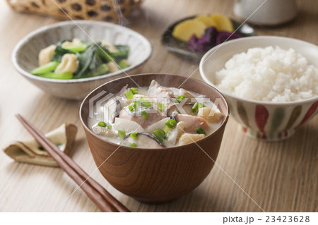 鮭の粕汁 鮭の粕汁 23423628