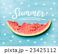 Summer concept illustration. Slice of watermelon 23425112