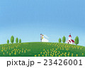 ポストカード、イラスト（ウエディング） 23426001