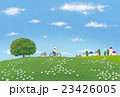 ポストカード、イラスト（サイクリング） 23426005