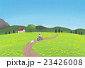 ポストカード、イラスト（道） 23426008