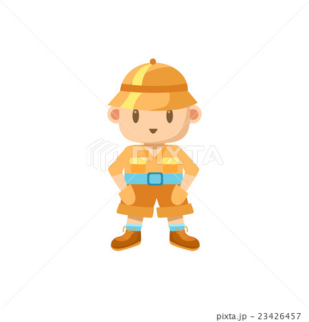 Little Boy Dressed For Safari 23426457