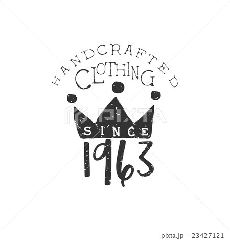 Clothing Vintage Emblem With The Crown 23427121