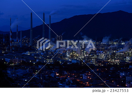 周南コンビナート夜景 23427553