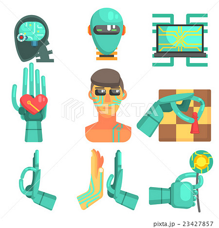 Artificial Intelligence Icon Set Artificial Intelligence Icon Set 23427857