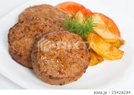 Homemade meat cutlets 23428284