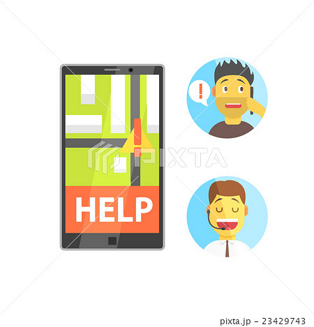 Client And Operator Of Evacuation Service With Client And Operator Of Evacuation Service With 23429743