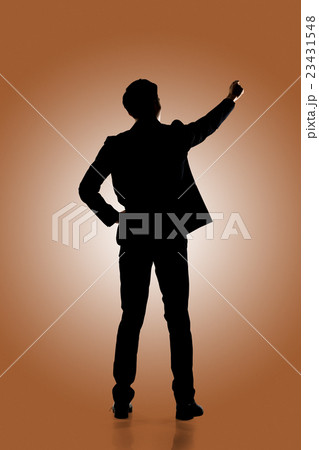 standing and writing 23431548