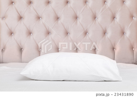 Pillow in luxury empty bedroom Pillow in luxury empty bedroom 23431890