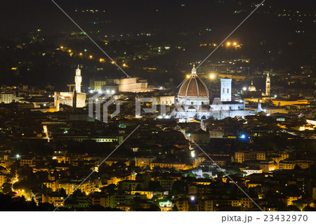Florence night view Florence night view 23432970