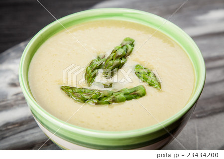Asparagus cream soup Asparagus cream soup 23434200