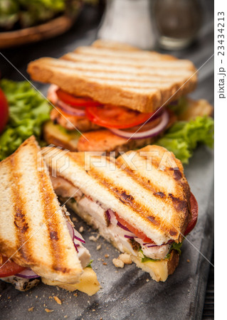 Grilled chicken sandwich Grilled chicken sandwich 23434213