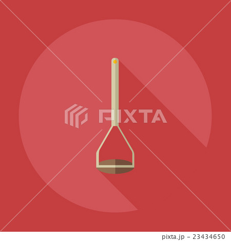 Flat modern design with shadow icons Ladle 23434650