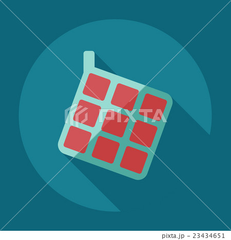 Flat modern design with shadow icons potholder 23434651