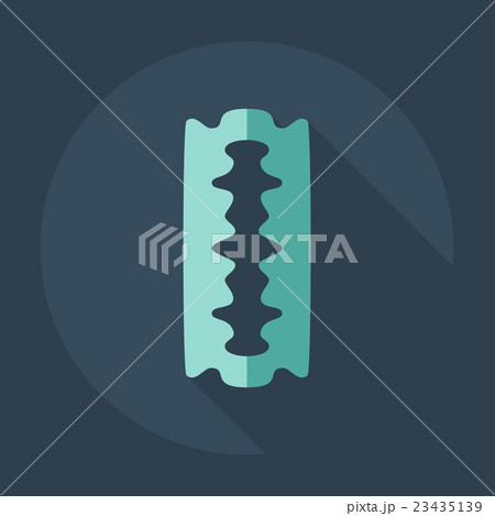 Flat modern design with shadow icons blade 23435139