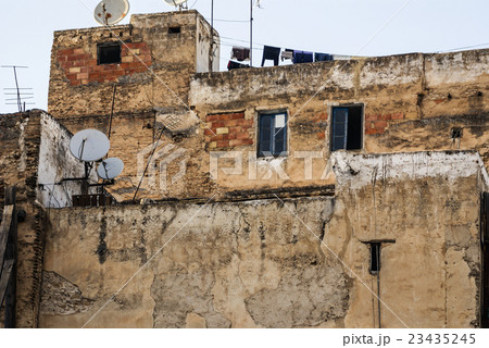 View of Fez medina (Old town of Fes), Morocco 23435245