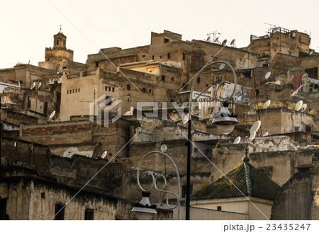 View of Fez medina (Old town of Fes), Morocco View of Fez medina (Old town of Fes), Morocco 23435247