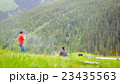 Friends dining in the Mountains 23435563