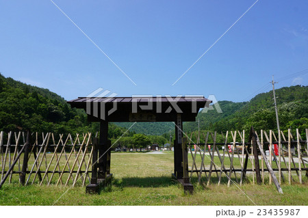 小谷城跡 大手門 小谷城跡 大手門 23435987
