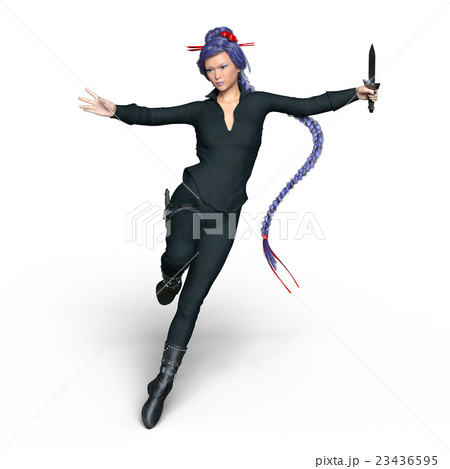 女性忍者 23436595