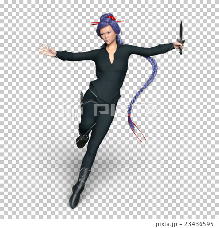女性忍者 23436595