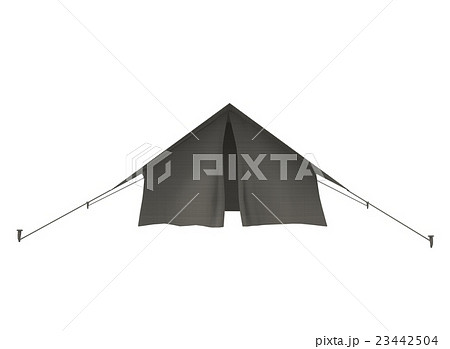 3d illustration of camp tent 23442504