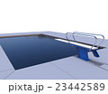 3d illustration of pool 23442589