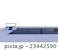 3d illustration of pool 23442590
