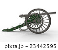 3d illustration of civil war cannon 23442595