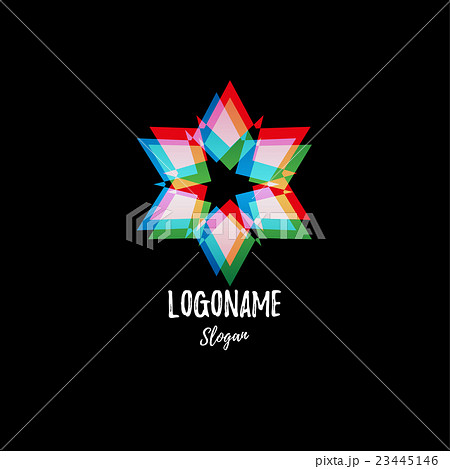 Abstract star. Logo star. Logo vector star 23445146
