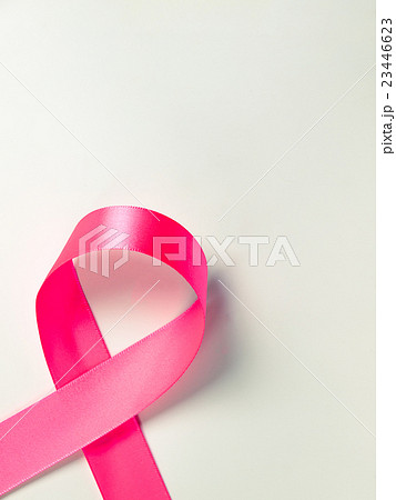 pink ribbon on white background pink ribbon on white background 23446623