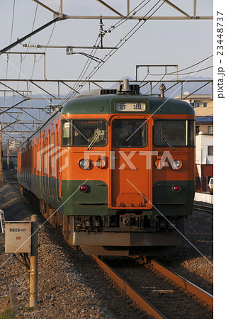 上越線高崎口の115系電車 上越線高崎口の115系電車 23448737