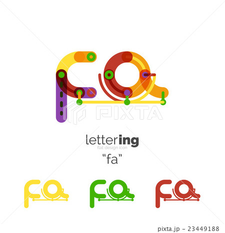 Alphabet letter font logo business icon 23449188