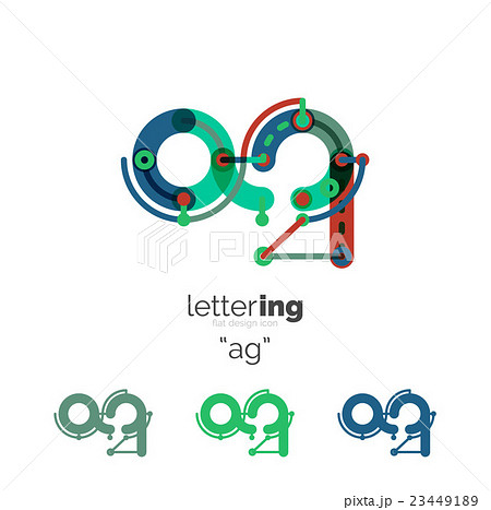 Alphabet letter font logo business icon 23449189