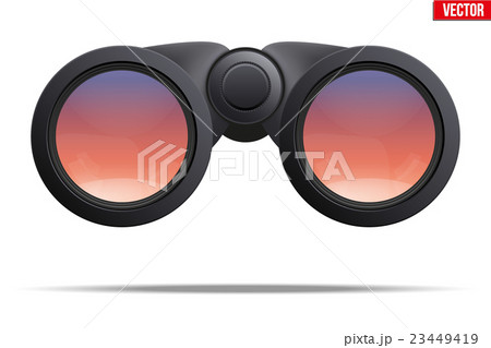 Optical binoculars vector 23449419
