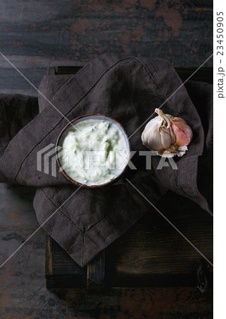 Greek sauce tzatziki Greek sauce tzatziki 23450905