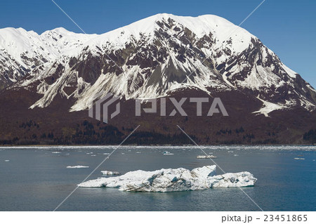 Iceberg Floating Close  to Hubbard Glacier Alaska 23451865