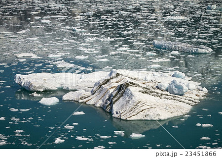 Iceberg Floating Close Hubbard Glacier in Alaska Iceberg Floating Close Hubbard Glacier in Alaska 23451866
